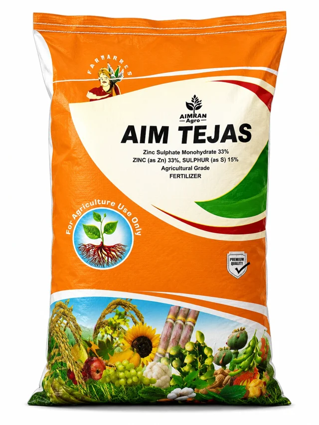 Aim Tejas Zinc Fertilizer Sulphate Monohydrate 33% ZINC 33%, Sulphur 15%