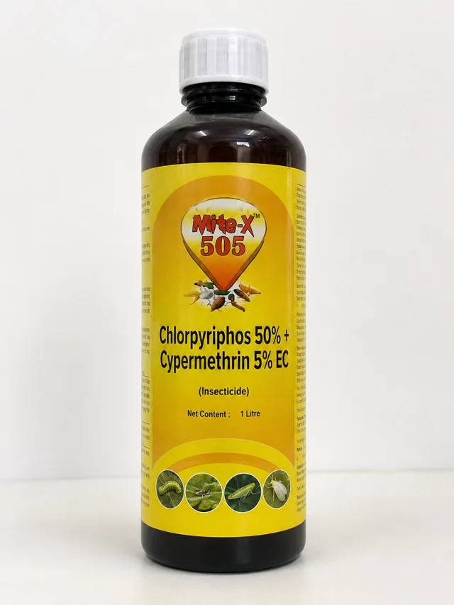 bang X 505 Insecticide Chlorpyriphos 50% + Cypermethrin 5% EC